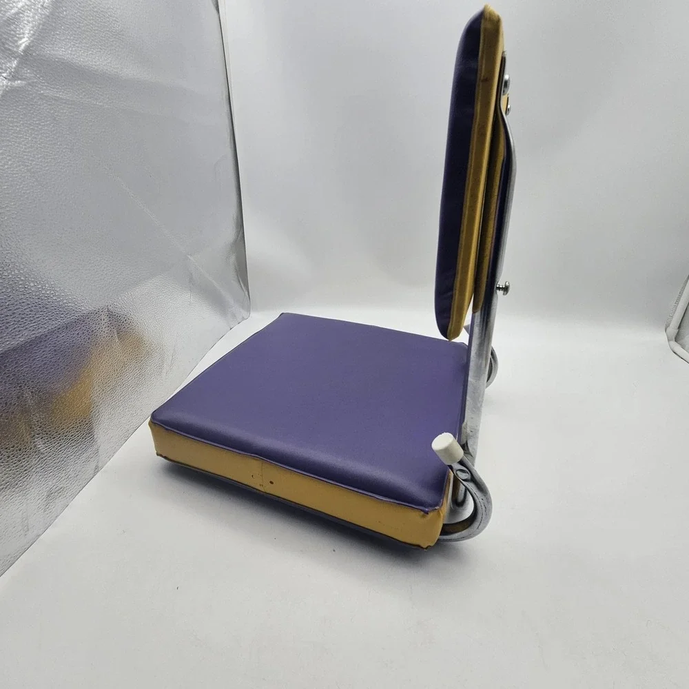 Vtg East Carolina Pirates Seat Cushion One Size Purple NCAA Football K‎ R Indus
